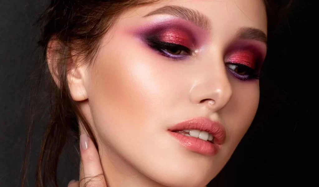 Smokey eye makeup