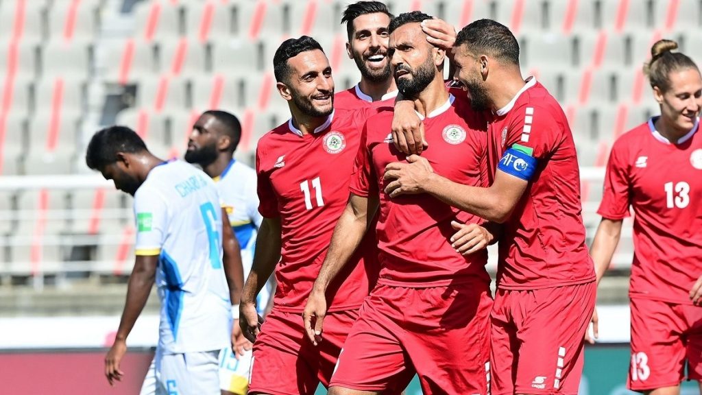 صعد منتخب لبنان لبطولة كأس العرب عقب فوزه 1 / صفر على جيبوتي اليوم الأربعاء ضمن مباريات التصفيات
