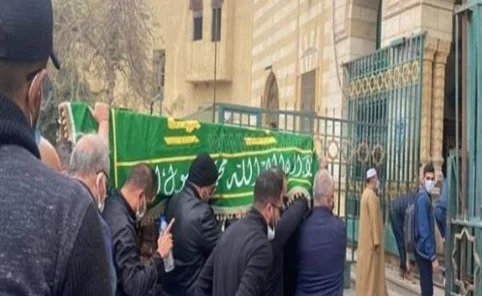 تشيع جنازة شقيق المخرج مجدي الهواري من مسجد السيدة نفسية