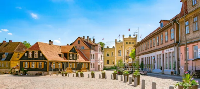 مدينة كولديغا في لاتفيا